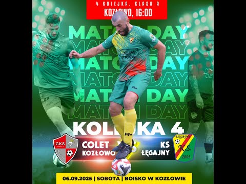Gmina Kozłowo vs KS Łęgajny | 07.09.2025 | Klasa A – 4. kolejka | Skrót spotkania