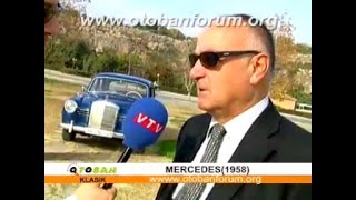 Klasik otomobil MERCEDES 1958 www.otobanforum.org hala diri
