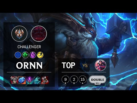 Ornn Top vs Irelia - EUW Challenger Patch 11.18