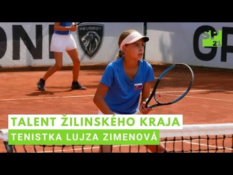 Talent Žilinského kraja: Tenistka Lujza Zimenová