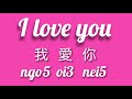 How To Say I Love You In Cantonese