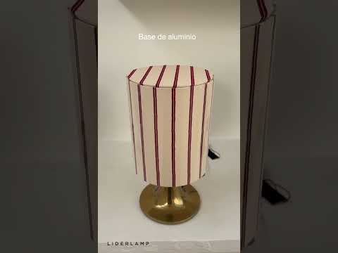 Lámpara de mesa, Tulip, Latón antiguo