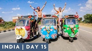 INDIAN ROAD STUNTS | DAY 15 INDIA ADVENTURE
