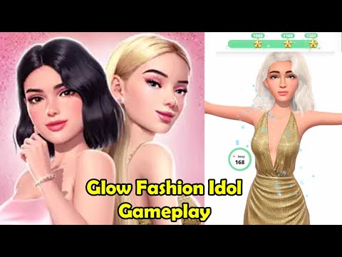 Glow Fashion Idol Game Gameplay - YouTube