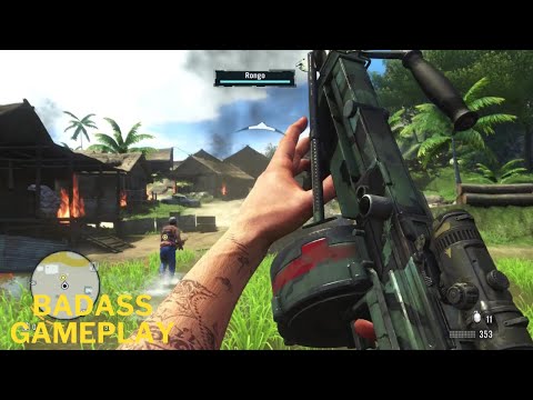 Far Cry 3 Aggressive Kills - A Man Named Hoyt / Badass Gameplay ~No Damage - John Wick Style Stealth