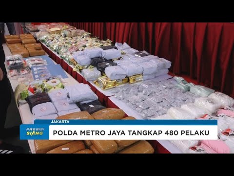 HASIL OPERASI NILA JAYA 2024 POLDA METRO JAYA