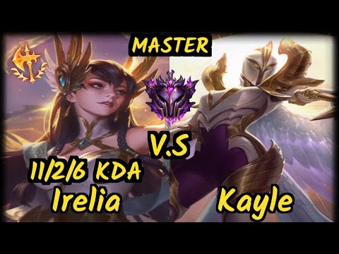 OPT Dhokla (IRELIA) vs KAYLE - 11/2/6 KDA TOP GAMEPLAY - NA Ranked MASTER