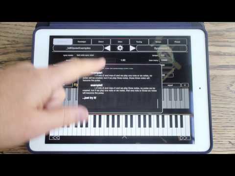 bitKlavier: Quick and Dirty Intro, specifically for the iOS version