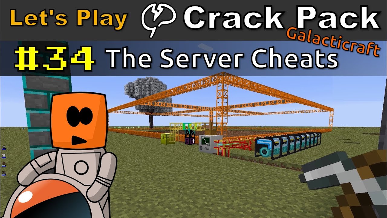 Minecraft - CrackPack #34 | The Server Cheats