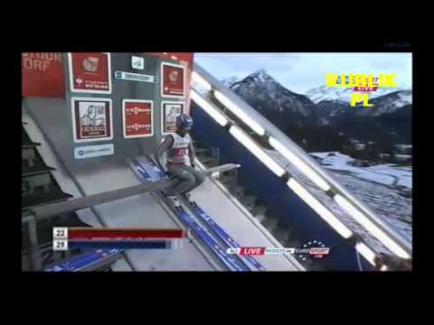 Andreas Wank vs Martin Schmitt - 1 seria Oberstdorf K-120 TCS 2012