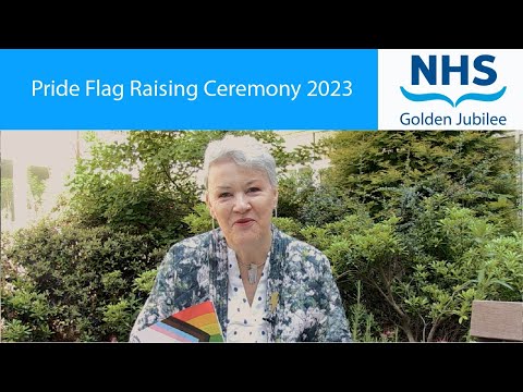 Pride Flag Raising Ceremony 2023 -Susan Douglas-Scott