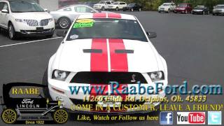 preview picture of video '2007 Ford Mustang Shelby GT500 at Raabe Ford in Delphos - Lima Ohio.m2t'