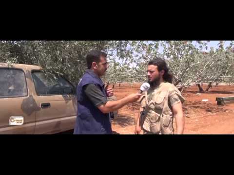 لقاء تلفزيوني مع قيادي في لواء الإيمان للحديث عن تفاصيل السيطرة على رحبة خطاب في ريف حماة