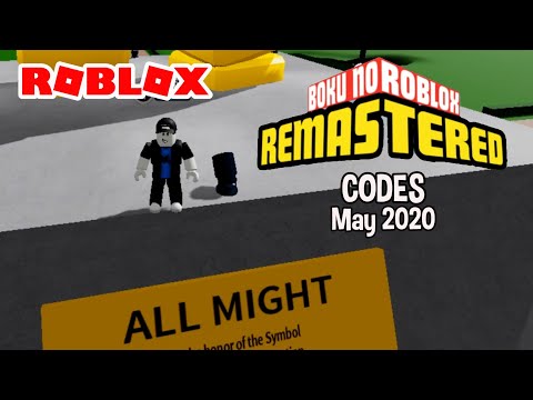 Roblox Boku No Roblox : Remastered Codes May 2020
