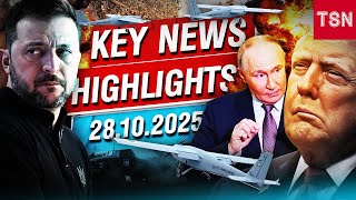 Main News October 28: MASSIVE NIGHT STRIKES! Russians TARGET Northern Ukraine -Ceasefire Talks Begin