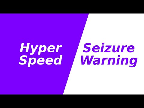 Hyper Speed Flashing Color Changing - White Violet Purple Screen [1 Hour SEIZURE WARNING]