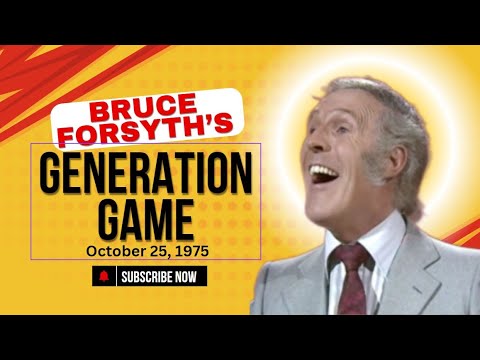 Bruce Forsyth and the Generation Game   S05E05   October 25, 1975