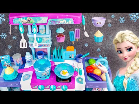 41 Minutes Satisfying with Unboxing Disney Frozen Elsa Kitchen Playset | Toys Collection Review ASMR