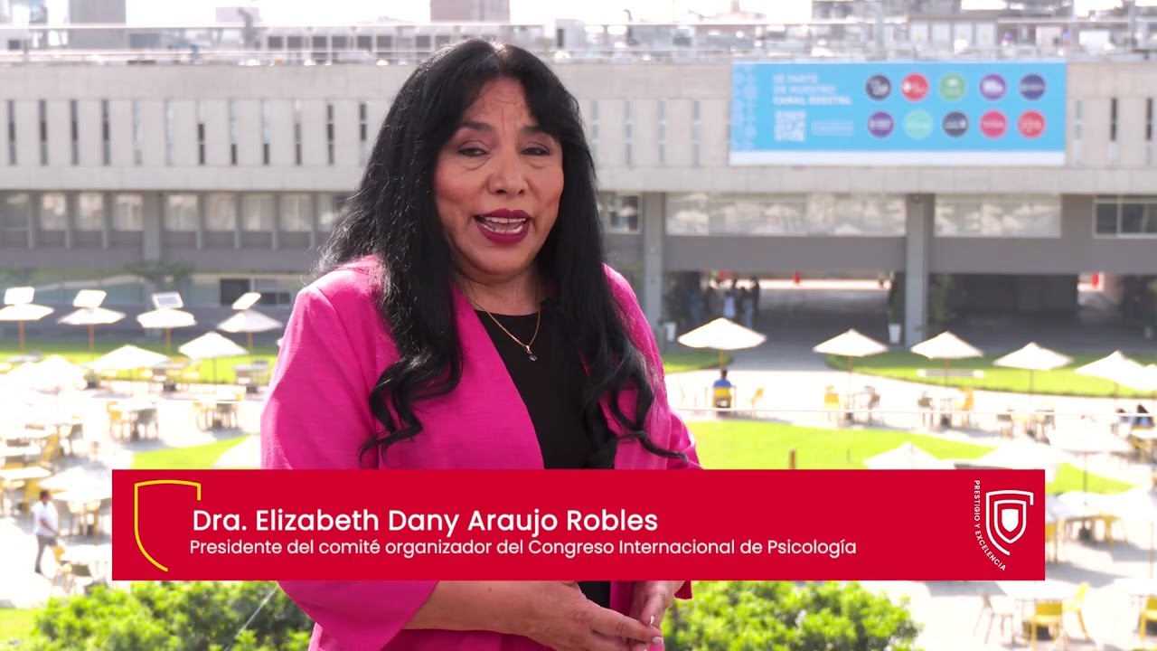 CONVOCATORIA CONGRESO PSICOLOGÍA DRA  DANY ARAUJO