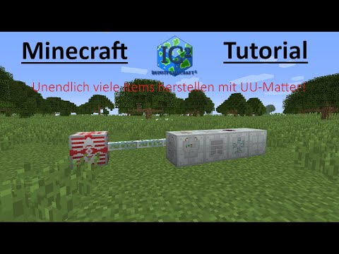 Unendlich viele Items in Minecraft herstellen mit UU-Matter aus der Industrialcraft 2 Mod! (deutsch)