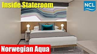 Norwegian Aqua | Inside Stateroom Tour | Norwegian Cruise Line