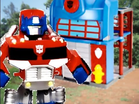 OPTIMUS PRIME reviews Rescue Bots Optimus Prime