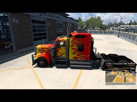 MongoTV_7462 - Mongo Games - American Truck Simulator - TruckersMP - Part 1 - Trucker Olsen