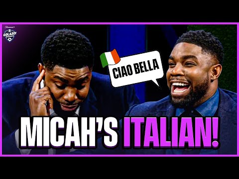 EVERY time Micah Richards tries to speak Italian! 🇮🇹😂 | CBS Sports Golazo
