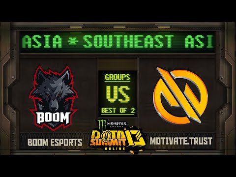 BOOM vs MG.Trust Game 2 - Monster Energy Dota Summit 13 Online SEA: Groups w/ MLP & johnxfire