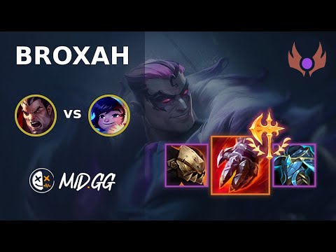 MID.GG: [ Broxah ] Darius JUNGLE vs Nunu & Willump | EUW MASTER | LOL Season 2025