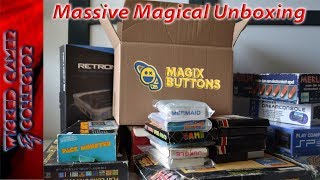 Time for a Massive Unboxing with some Magic with Magix Buttons !!
