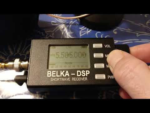 Belka DSP shortwave receiver with active Ferrite Antenna