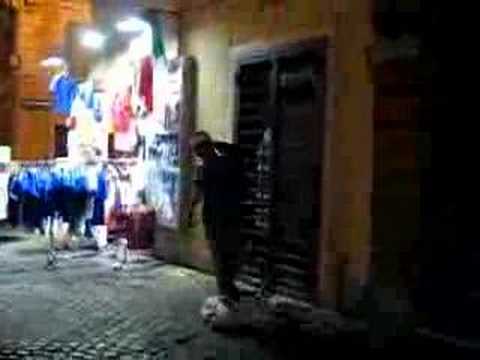 Rome after Italy won the cup!