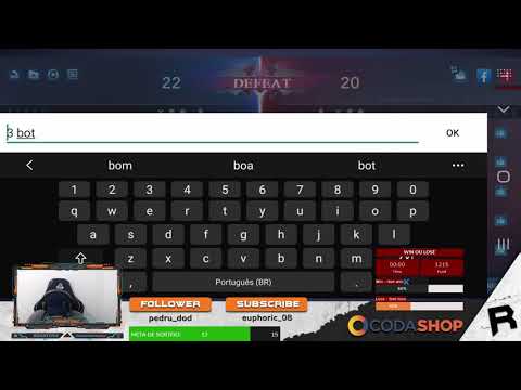 Renato TILTADO COM AS DICAS DO CHAT