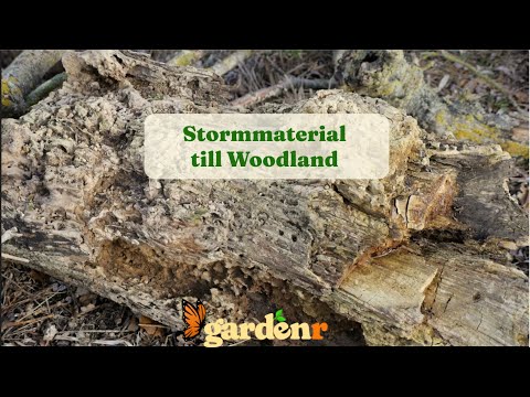 Stormmaterial till Woodland - Trädgårdshacks med GardenR