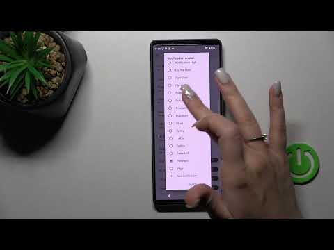 How to Mute Notifications Sound on SONY Xperia 1 IV - Disable Notification Sounds