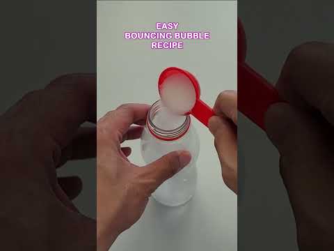 How To Make Bouncing Bubbles At Home