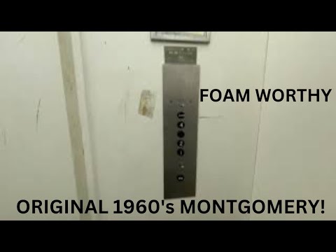 ORIGINAL 1960's Montgomery Dependable Traction Elevator at Nalley Valley Self Storage Tacoma WA