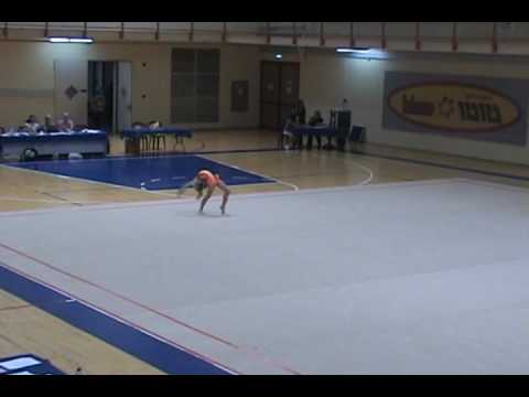 Dana Lisagor - Israel Championship Rhythmic Gymnastics w/a 2009 -3rd place