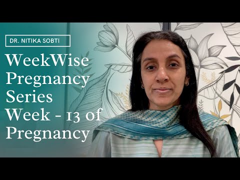 Week Wise Pregnancy Series : Week- 13 by Dr. Nitika Sobti