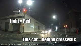 Cops Run a Redlight, Blame Me