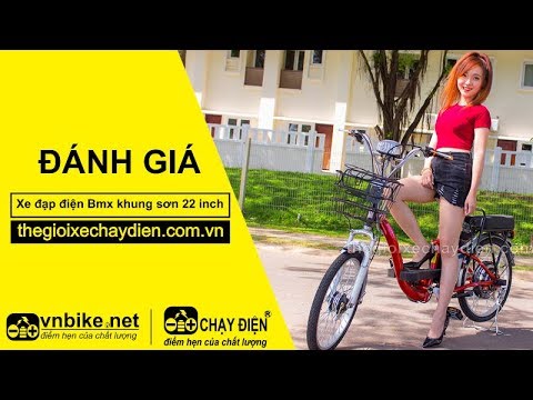 Xe đạp điện Bmx khung sơn 22 inch