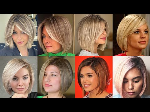 Best Short Hairstyles For Women Over 50 // Blonde Hair...