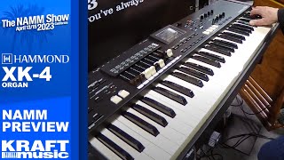 Video thumbnail for Hammond XK-4 Organ with Robby Robinson - NAMM 2023 by Kraft Music