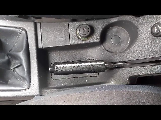 Как Снять Ручку Ручника Гранта