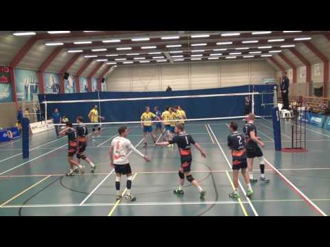 Next Volley Dordrecht H1 - Webton Hengelo 10-12-2016 set 1