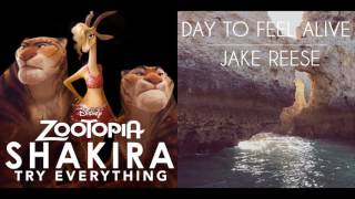 Try Everything to Feel Alive - Shakira &amp; Jake Reese Mashup
