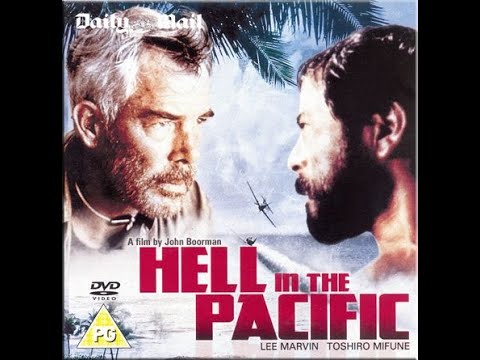 Hell In The Pacific 1968- World War II film /Toshirō Mifune  /Lee Marvin   (Only Two actors)
