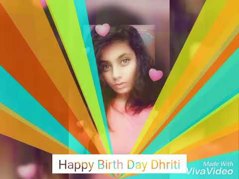 Happy Birthday Dhriti
