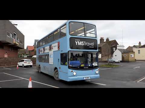 YMS Travel - T9 YMS arrives into Deal Station Car Park, 24.01.2021